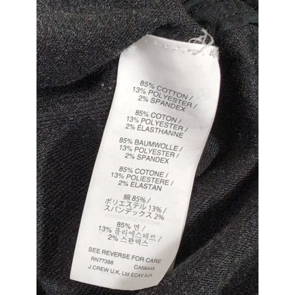 J Crew Knit Goods NY Pullover Shirt‎ Women M Black Long Sleeve Casual Chore Barn